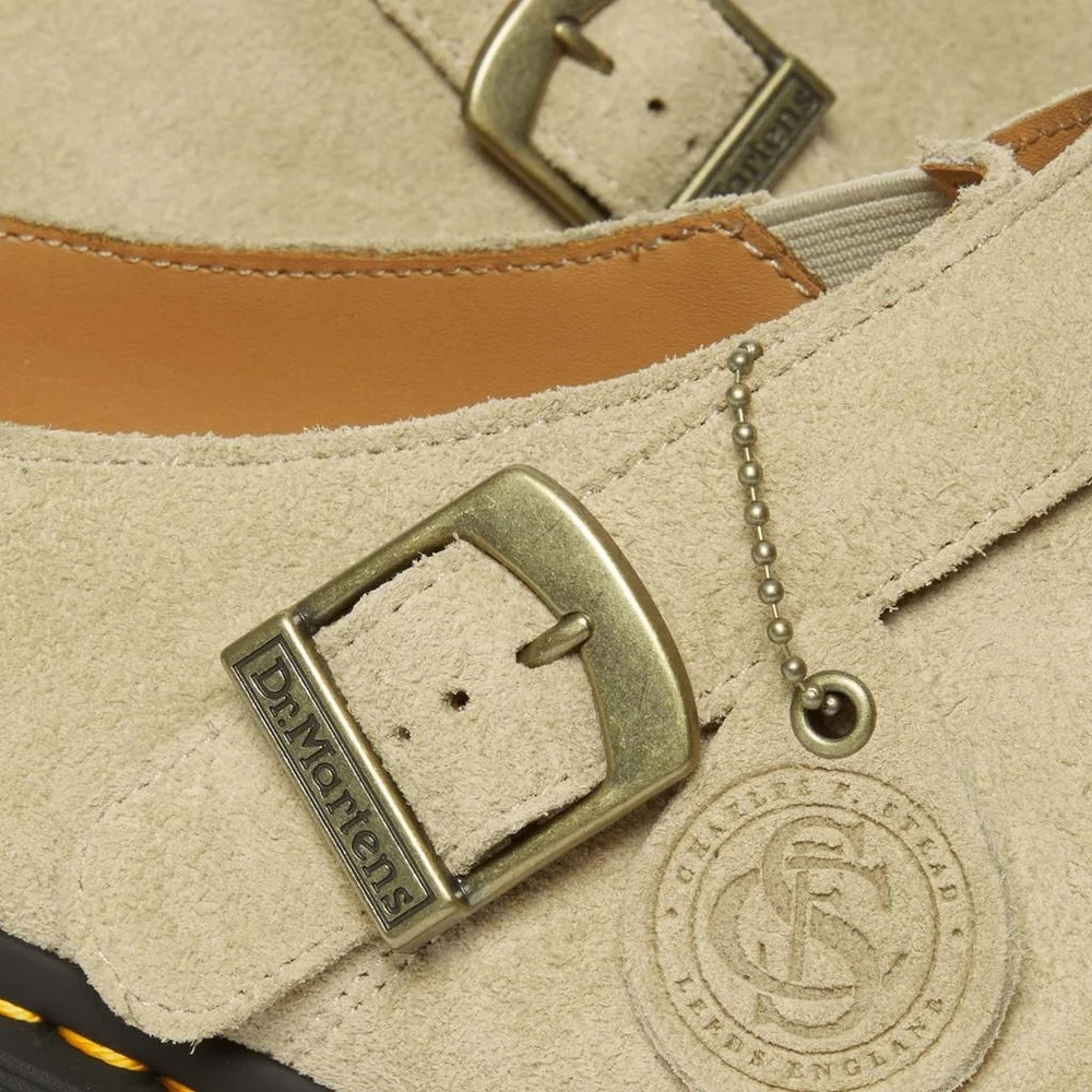 🆕️ Dr Martens Isham Desert Oasis Tan Suede Mules Womens 11 Men 9 Streetwear - Picture 6 of 16